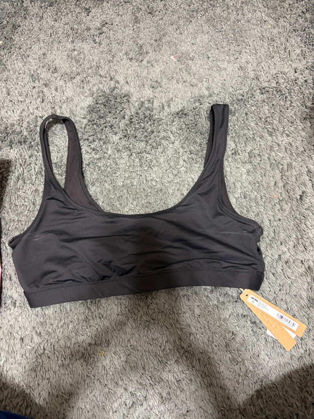 SKIMS Signature Swim Tank Bikini Top